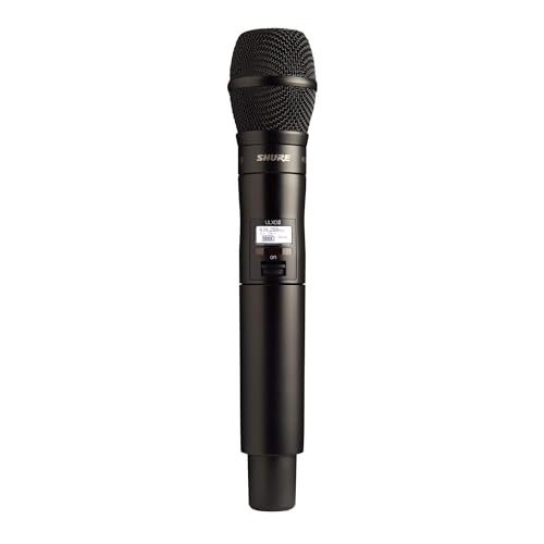 Shure ULXD2/KSM9 Handheld Transmitter with KSM8 Brushed Nickel Vocal Mic Capsule - for use with ULX-D Digital Wireless Microphone Systems, Receiver Sold Separately | G50 Band (ULXD2/KSM9=-G50) - style: Supercardioid
