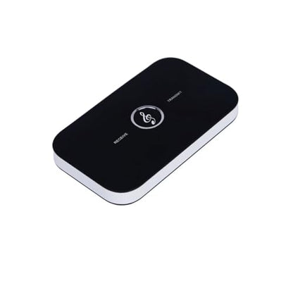 Bluetooth 5.0 AUX Adapter, 2-in-1 Transmitter and Receiver, 3.5mm Wireless Audio Adapter for Car, Home Stereo, Headphones, TV