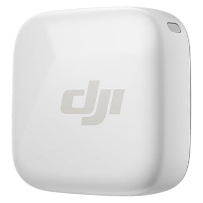 DJI Mic Mini Transmitter (Arctic White), Ultralight, Detail-Rich Audio | DJI OsmoAudio, Noise Cancelling, Wireless Microphone for Camera/iPhone/Android, Vlog, Streaming - style: Mic Mini Transmitter (Arctic White)