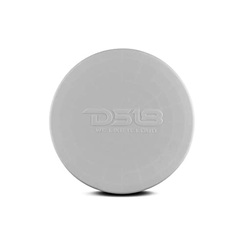 DS18 Hydro CS-10/WH 10" Silicone Marine Speaker Cover - Water, Dust and UV Rays Protection - Compatible with Tower Speakers - Great Durability - Special Edition (Pair) - color: White, size: 10 Inches