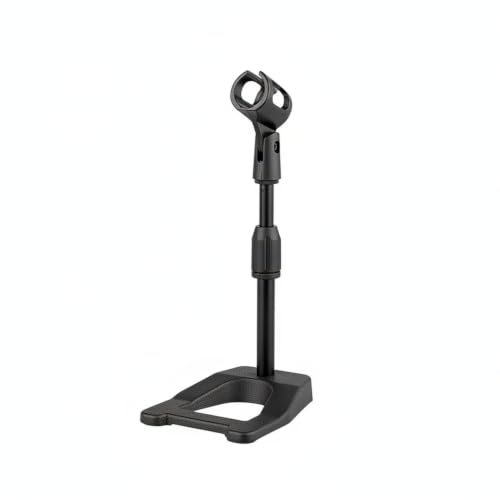 Desktop Microphone Stand Base, Heavy Weighted Metal A-Shape Anchor for Streaming and Recording, Stable 13-Inch Footprint