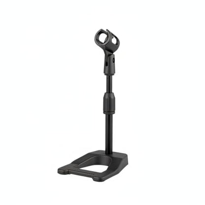 Desktop Microphone Stand Base, Heavy Weighted Metal A-Shape Anchor for Streaming and Recording, Stable 13-Inch Footprint