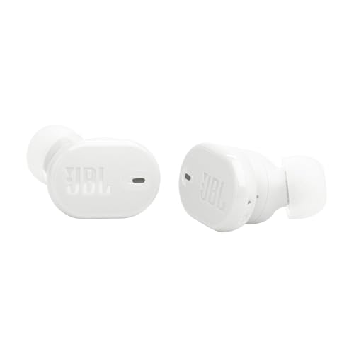 JBL Tune Buds 2 - Noise Cancelling Earbuds - White | JBL Pure Bass Sound with Spatial Sound, Adaptive noise cancelling with Smart Ambient, Personi-Fi 30 - color: White