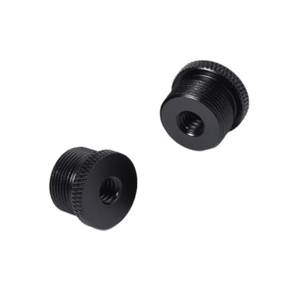 Mic Stand Adapter 1/4 Female to 5/8 Male Screw Thread Adapter Tripod Screw Adapter for Camera Monitor Microphone Stand