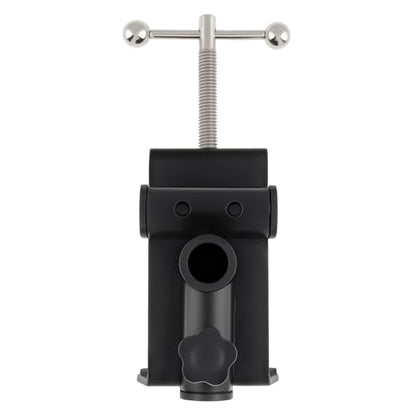 Table Mount Clamp, Metal Mic Desk Clamp Holder, 3-in-1 Desk C-Clamp for Microphone Boom Arm Stand Holder, 0.47 inch/1.2cm Hole, Fits up to 2.76 inch/7cm Desktop Thickness