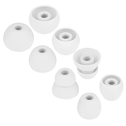 Silicone Earbud Tips Replacement Earbuds Cap Compatible with Powerbeats Pro Beats Wireless Earphone Headphones Replacement Ear Tips,4 Pairs(Light Gray) - color: Light Grey