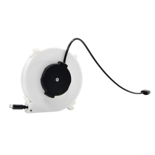 Retractable Cable Management Charging Cord Organizer, Data Cable Winding Reel Charging Cable Automatic Retractable1-3 Meters Reel Phone Cord Holder(1.2m And、) - size: 1.2m And、
