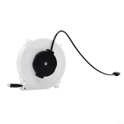 Retractable Cable Management Charging Cord Organizer, Data Cable Winding Reel Charging Cable Automatic Retractable1-3 Meters Reel Phone Cord Holder(1.2m And、) - size: 1.2m And、