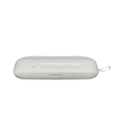 Bose SoundLink Flex Bluetooth Speaker (2nd Gen) - Portable Outdoor Speaker with Hi-Fi Audio, Waterproof and Dustproof, USB-C, Up to 12 Hours Battery Life, Fog Grey - Limited Edition Color - color: Fog Grey