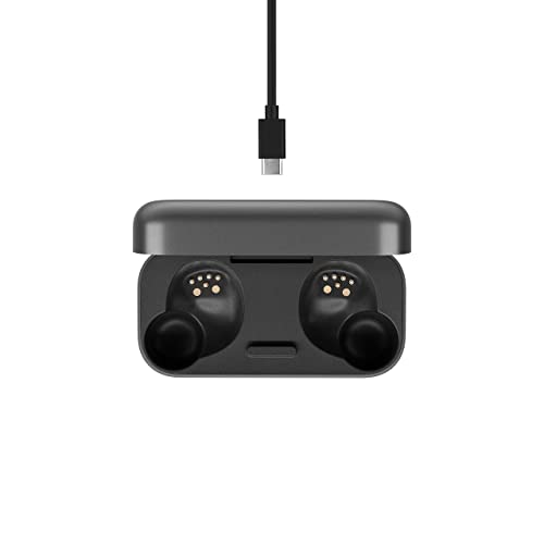 EPOS GTW 270 Hybrid in-Ear Wireless Gaming Earbuds with Low Latency Dongle for On The Go Gaming on Nintendo Switch, Mobile Phones PC and PS5, Android Compatible, Black/Grey (Renewed)