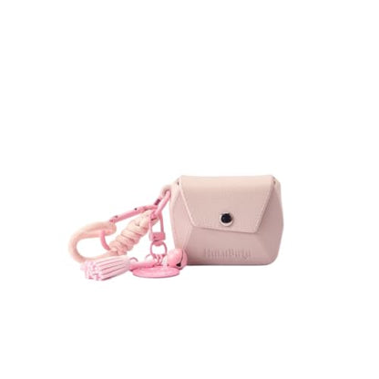 Bubble Pod Wireless Earbuds Case, Shockproof Waterproof EVA Case with Strap & Smiley Charm for Girls,Teens,Gift（Pale Pink） - color: Pale Pink