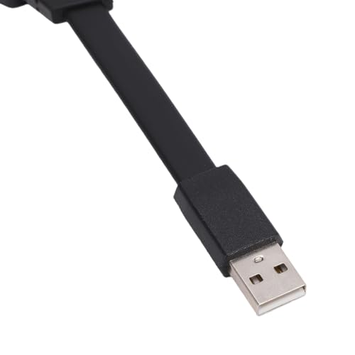 VBESTLIFE 7.1 Surround Sound USB Sound Card, External Audio Adapter with Volume Control & Mic Mute, USB to 3.5mm Jack Converter for PC, Laptop, Headset