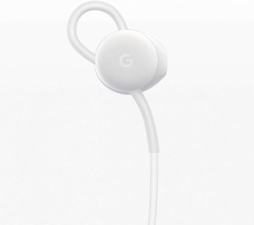 Google Earbuds Wired Headset USB-C, Comfortable Fit, Inline Controls, Compatible with Type-C Phones - White (Retail) - style: RETAIL
