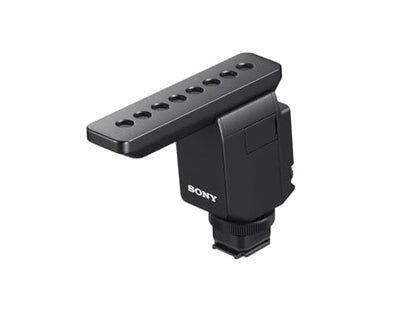 Sony ECM-B1M Compact Shotgun Microphone with Digital Audio Interface,Black - style: ‘w/ microphone’