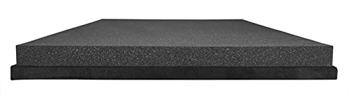 Rockville ISO 12-18 Isolation Platform Acoustic Riser Pad, 12"/15"/18" Subs | 350 Lb Capacity, 30"x20"x1.75", High-Density Foam, Reduces Vibrations, Fits Studio Monitors, Live Sound/Home Theater