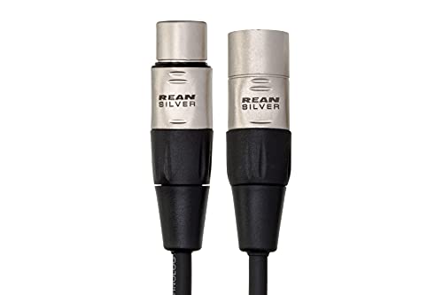 Hosa HXX-010 Pro Balanced Interconnect, REAN XLR3F to XLR3M, 10 Feet