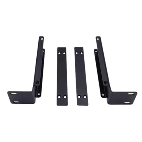 Rack Mounting Bracket SLX4 Wireless Receiver and Microphone, 2mm Thick Frame, Professional Audio Equipment Stands and Mounts(2 in 1)