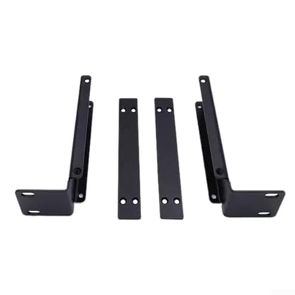 Rack Mounting Bracket SLX4 Wireless Receiver and Microphone, 2mm Thick Frame, Professional Audio Equipment Stands and Mounts(2 in 1)