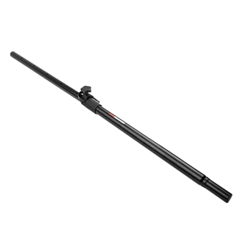 Gator Frameworks Standard Subwoofer/Speaker Pole Mount with Adjustable Height, (GFW-SPK-SUB60) | Min/Max Height: 33" - 60", 132 lb. Weight Capacity, All Steel Design, Safety Pin Catch System