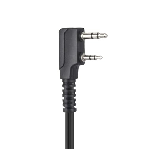 Two Way Radio U94 Ptt Adapter Push-to-Talk Button Adapter Calbe for Walkie Talkie Tactical Headset (K1 Civilian Wiring)