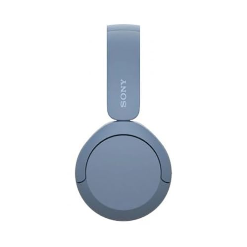 Sony WH-CH520L Wireless Bluetooth Headphones - Up to 50 Hours Battery Life with Quick Charge Function, On-Ear Model - Matte Blue