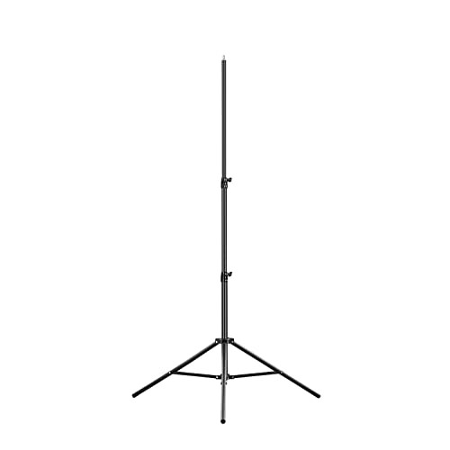 Heavy Duty Light Stand with Boom Arm, 10ft/300cm Metal Adjustable Air-Cushioned Tripod Stand, 5.2ft/158cm Holding Arm and Sandbag for Photography Studio Outdoor Monolight Softbox Reflector