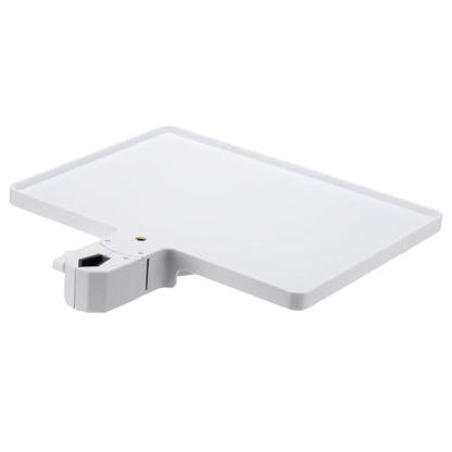 Microphone Stand Tray 10.8x8.1in Plastic Tray White - color: White, size: 10.8x8.1in
