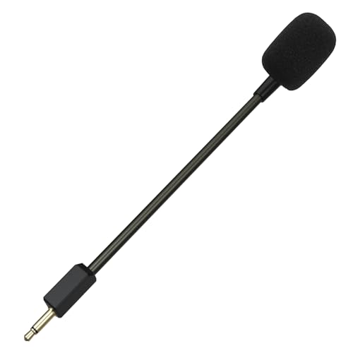 Replacement Microphone Compatible with Razer BlackShark V2, BlackShark V2 Pro Gaming Headsets, 3.5mm Game Boom Mic with Foam