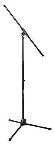 Ultimate Support JamStands MCFB100 Tripod Mic Stand with Fixed-Length Boom - size: Tall, style: Fixed Boom, Tripod Base