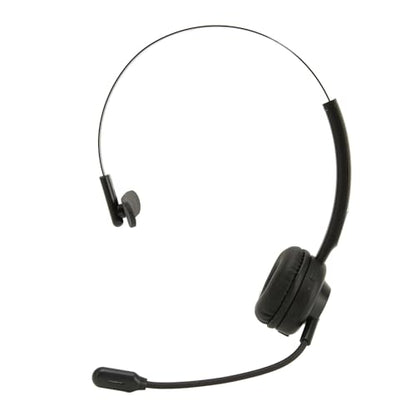 Telephone Headset with Charging Base for PCs Tablets Wireless Business Headset Black V5.0