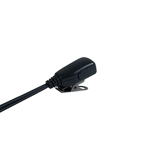 Covert Acoustic Tube Headset for Baofeng UV-5R BF-888S BF-F8HP BF-F9 TK-2107 TK-3107 RT7 RT21 Walkie Talkie Two Way Radio 10 Pack
