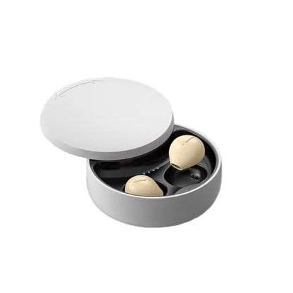 Invisible Earbuds Small Mini Wireless Bluetooth Earpiece Phone Discreet Earbud for Music, Home, Work