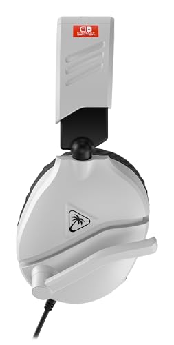 Turtle Beach Recon 70 Wired Multiplatform Gaming Headset, Nintendo Switch 2 - color: White - Nintendo Switch