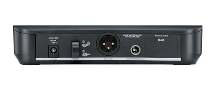 Shure BLX14/CVL Wireless Lavalier Microphone System - H10 Band | 14-hour battery and 300 ft UHF range with CVL lavalier mic, bodypack and single-channel receiver for presenting