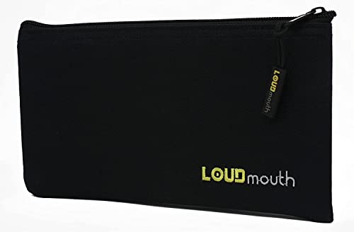 LOUDmouth Zippered Pouch for Handheld Wired Microphones | Mic Bag | 9.25" x 5" (3 Pack) - size: 3 Pack