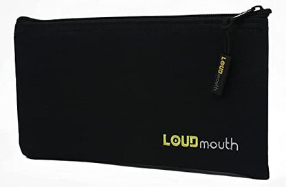LOUDmouth Zippered Pouch for Handheld Wired Microphones | Mic Bag | 9.25" x 5" (3 Pack) - size: 3 Pack