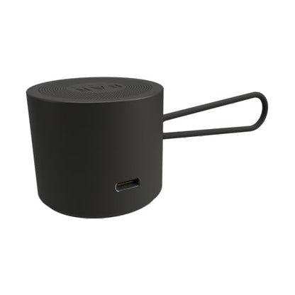 cellhelmet BAR Audio Mini Portable Wireless Speaker in Gunmetal Gray - Rechargeable - Type C Charging Cable Included | Silicon Strap | Up to 4 Hours Playtime on Full Charge