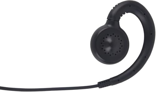 WODASEN Walkie Talkie Earpiece with Mic C-Swivel D-Ring G-Shaped Hook Two Way Radio Headset for Ailunce HD1 HD2 HA1G GP328plus EX500 RT47 RT47V RT48 RT29 NR30 RB23 Radios (C-Swivel) - style: C-swivel