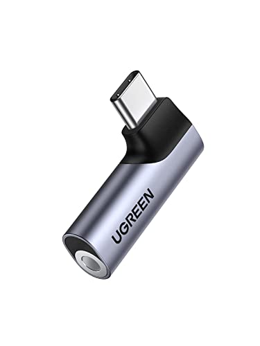 UGREEN 3.5mm Audio Cable Aux Cord 1.5FT and USB C to 3.5mm Audio Headphone Jack Adapter Bundle
