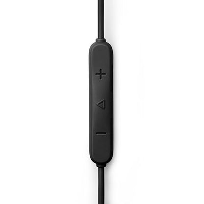 JBL Endurance Run 3 - Wired Sport Headphones - Black/Gray | FlipHook technology for versatile wearing style, IP65 dustproof and water-resistant, JBL Pure Bass Sound, Hands-free calls