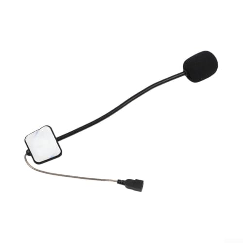 Replacement Boom Microphone For Cardo Motorcycle BT Headsets, Helmet Headset With Noise Cancelling Technology And Silver Plated Wiring Suitable Delivers Clear Audio And Call Quality(Hard) - size: Hard