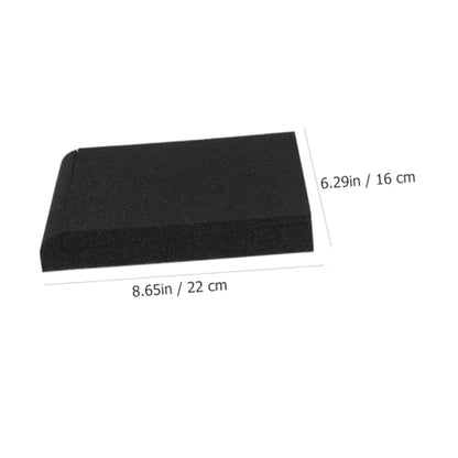 2pcs Loudspeaker Isolation Pad High-density Shock-absorption Cushion for Improved Sound Clarity and Dampening Compact Design for Studio Monitors and Home