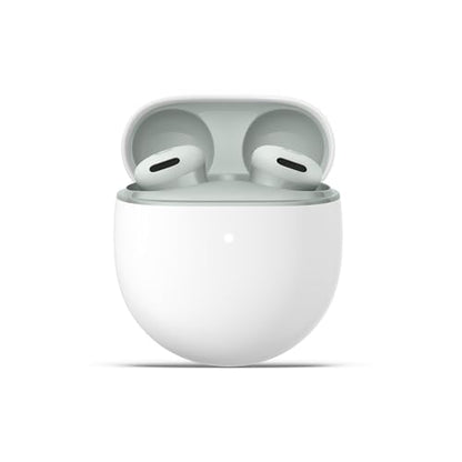 Google Pixel Buds 2a - Wireless Bluetooth Earbuds - Fog | Active Noise Cancellation, transparency mode, comfortable fit, 20-hour battery, water resistant, help from Gemini - color: Fog
