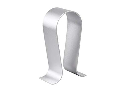 Monoprice Headphone Stand - Silver, Full Aluminum Construction, Solid and Stable, Fits Most Headphones - color: Silver