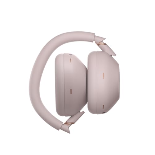 Sony WH-1000XM6 The Best Noise Cancelling Wireless Headphones, Sand Pink | HD NC Processor QN3, 12 Microphones, Adaptive NC Optimizer, Mastered by Engineers, Studio-Quality, Up to 30 Hrs of Battery - color: SAND PINK