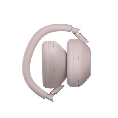 Sony WH-1000XM6 The Best Noise Cancelling Wireless Headphones, Sand Pink | HD NC Processor QN3, 12 Microphones, Adaptive NC Optimizer, Mastered by Engineers, Studio-Quality, Up to 30 Hrs of Battery - color: SAND PINK