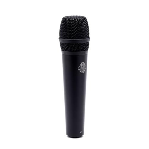 Sontronics Solo Handheld Supercardioid Dynamic Professional Vocal Microphone. High Off axis Rejection, inbuilt Pop Filter, 3-pin XLR & Carry Pouch - Lifetime Microphone Warranty - Designed in UK