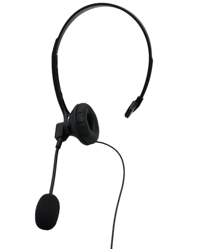 Over-Head Earpiece with Boom Mic VOX for Motorola MD200TPR MH230R MT350R MT352R MS355R MR355R Talkabout Walkie Talkie 1-pin