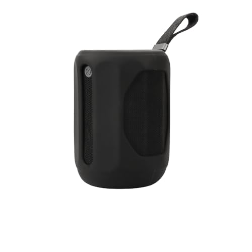 Protective Case for Xiaomi Mini Bluetooth Speaker, Silicone Skin Cover Soft Fitted Protective Sleeve Portable Audio Case Drop-Proof for Xiaomi Mini Speaker (Black) - color: Black