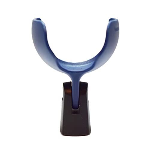 Ammo Clip 520 Bullet Mic Holder Compatible With Shure 520DX Green Bullet, Superlux D112/C and Other Similar Harmonica Microphones (Midnight Blue) - color: Midnight Blue